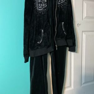 Bcbg maxazria size m pants large jacket black